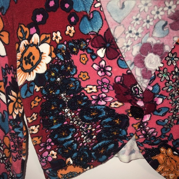 Y2K vintage cropped sweater - Picture 4 of 8